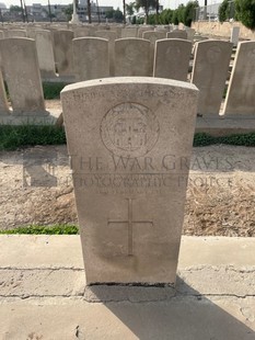 BAGHDAD (NORTH GATE) WAR CEMETERY - HAZELDINE, W